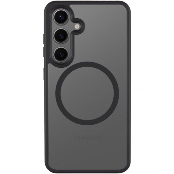 Чохол Ummi Colorful with MagSafe для Samsung Galaxy S25+ Чорний / Black