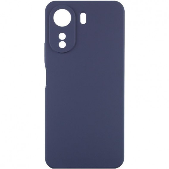 Чохол Silicone Cover Ummi Lakshmi Full Camera (AA) для Xiaomi Redmi 13C Синій / Midnight Blue