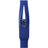 В'язана сумка Pleated Pocket для iPhone (Size L) Blue