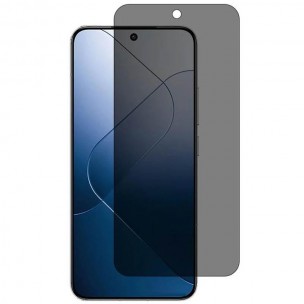 Захисне скло Privacy 5D (тех.пак) для Xiaomi 15T / 15T Pro / Redmi Note 15 Pro 5G Чорний