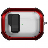 Футляр протиударний Locking Button для навушників Airpods Pro 3 Red Футляр протиударний Locking Button для навушників Airpods Pro 3 Red