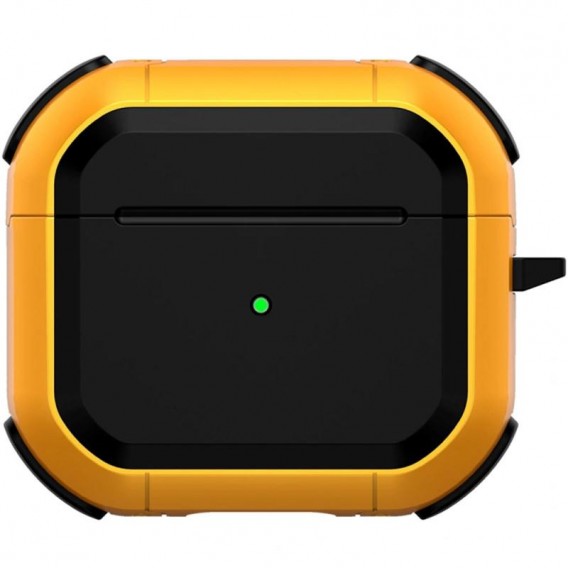 Футляр протиударний Black ed. для навушників Airpods Pro 3 Yellow