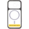 Чохол TPU+PC GETMAN Moon Clear with MagSafe для Apple iPhone 14 Pro Max (6.7") Grey
