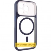 Чохол TPU+PC GETMAN Moon Clear with MagSafe для Apple iPhone 14 Pro Max (6.7") Blue Чохол TPU+PC GETMAN Moon Clear with MagSafe для Apple iPhone 14 Pro Max (6.7") Blue