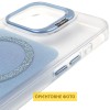 Чохол TPU+PC Jewel Sparkle with MagSafe для Apple iPhone 16 Pro Max (6.9") Aqua Blue