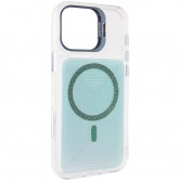 Чехол TPU+PC Jewel Sparkle with MagSafe для Apple iPhone 17 (6.3 дюйма) Aqua Blue Чехол TPU+PC Jewel Sparkle with MagSafe для Apple iPhone 17 (6.3 дюйма) Aqua Blue