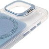 Чохол TPU+PC Jewel Sparkle with MagSafe для Apple iPhone 17 (6.3") Aqua Blue
