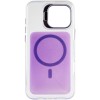 Чехол TPU+PC Jewel Sparkle with MagSafe для Apple iPhone 17 (6.3 дюйма) Lavender Glitter