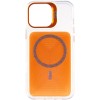 Чохол TPU+PC Jewel Sparkle with MagSafe для Apple iPhone 17 (6.3") Orange Sparkle