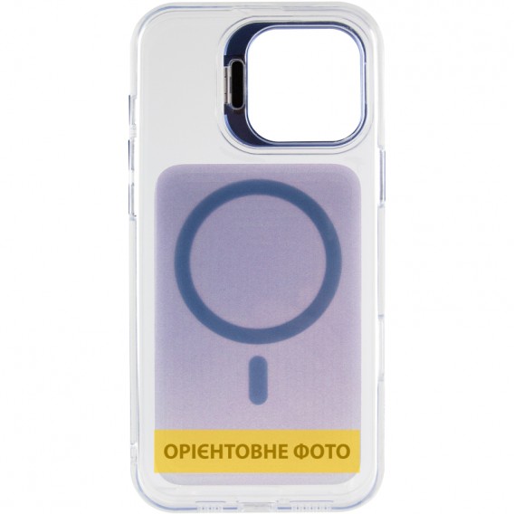 Чехол TPU+PC Jewel Sparkle with MagSafe для Apple iPhone 17 (6.3 дюйма) Royal Blue