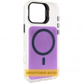Чехол TPU+PC Jewel Sparkle with MagSafe для Apple iPhone 17 (6.3 дюйма) Violet Shimmer