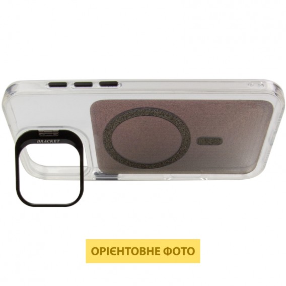 Чохол TPU+PC Jewel Sparkle with MagSafe для Apple iPhone 17 (6.3") Violet Shimmer