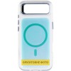 Чохол TPU+PC Jewel Sparkle with MagSafe для Apple iPhone 17 Air (6.5") Aqua Blue