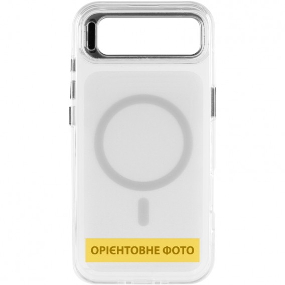 Чохол TPU+PC Jewel Sparkle with MagSafe для Apple iPhone 17 Air (6.5") Diamond White Чохол TPU+PC Jewel Sparkle with MagSafe для Apple iPhone 17 Air (6.5") Diamond White