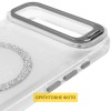 Чохол TPU+PC Jewel Sparkle with MagSafe для Apple iPhone 17 Air (6.5") Diamond White