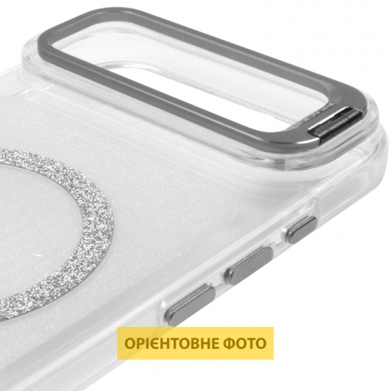 Чохол TPU+PC Jewel Sparkle with MagSafe для Apple iPhone 17 Air (6.5") Diamond White Чохол TPU+PC Jewel Sparkle with MagSafe для Apple iPhone 17 Air (6.5") Diamond White