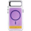 Чохол TPU+PC Jewel Sparkle with MagSafe для Apple iPhone 17 Air (6.5") Lavender Glitter