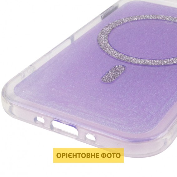 Чохол TPU+PC Jewel Sparkle with MagSafe для Apple iPhone 17 Air (6.5") Lavender Glitter Чохол TPU+PC Jewel Sparkle with MagSafe для Apple iPhone 17 Air (6.5") Lavender Glitter