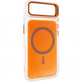 Чехол TPU+PC Jewel Sparkle with MagSafe для Apple iPhone 17 Air (6.5 дюйма) Orange Sparkle