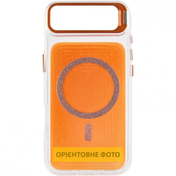 Чохол TPU+PC Jewel Sparkle with MagSafe для Apple iPhone 17 Air (6.5") Orange Sparkle Чохол TPU+PC Jewel Sparkle with MagSafe для Apple iPhone 17 Air (6.5") Orange Sparkle
