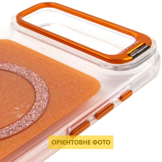 Чохол TPU+PC Jewel Sparkle with MagSafe для Apple iPhone 17 Air (6.5") Orange Sparkle Чохол TPU+PC Jewel Sparkle with MagSafe для Apple iPhone 17 Air (6.5") Orange Sparkle