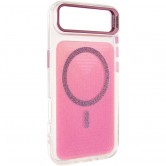 Чехол TPU+PC Jewel Sparkle with MagSafe для Apple iPhone 17 Air (6.5 дюйма) Pink Ruby