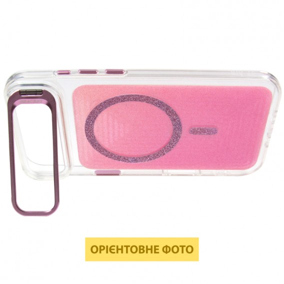 Чохол TPU+PC Jewel Sparkle with MagSafe для Apple iPhone 17 Air (6.5") Pink Ruby Чохол TPU+PC Jewel Sparkle with MagSafe для Apple iPhone 17 Air (6.5") Pink Ruby