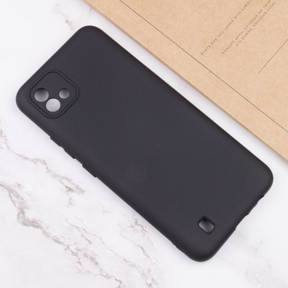 Чохол Silicone Cover Lakshmi Full Camera (A) для Realme C11 (2021) Чорний / Black