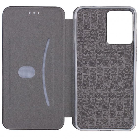 Шкіряний чохол-книжка Classy для Xiaomi Redmi Note 12 4G Темно-синій