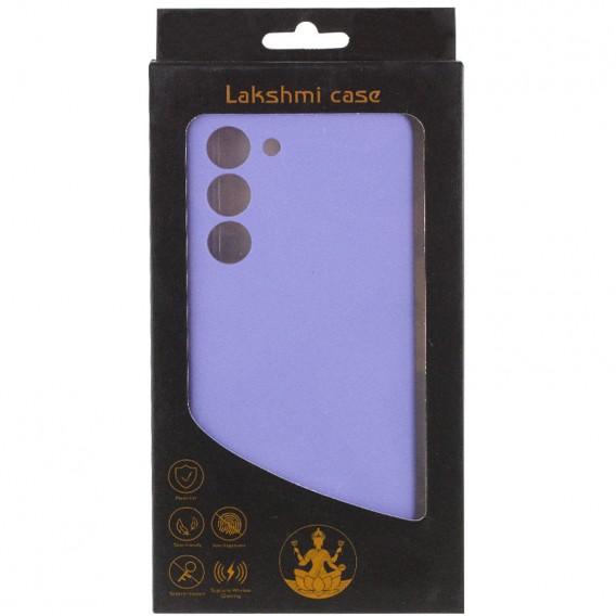 Чохол Silicone Cover Lakshmi Full Camera (AAA) для Samsung Galaxy S23 Бузковий / Dasheen