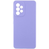 Чохол Silicone Cover Lakshmi Full Camera (AAA) для Samsung Galaxy A53 5G Бузковий / Dasheen