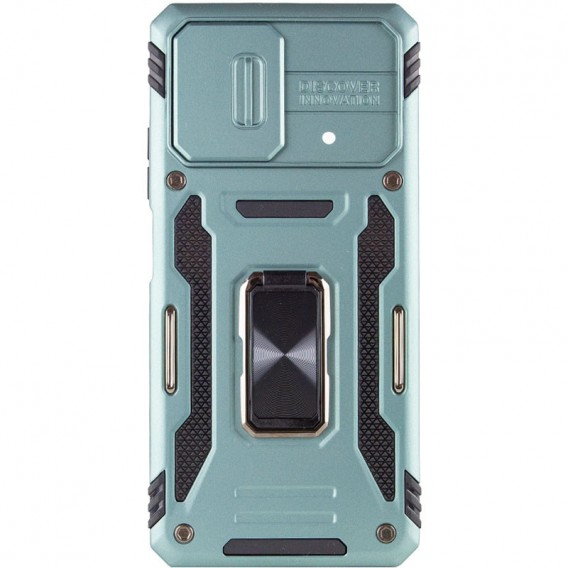 Ударопрочный чехол Camshield Army Ring для Xiaomi Poco F5 / Note 12 Turbo Зеленый / Light Green
