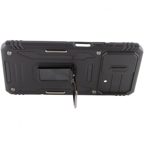 Ударопрочный чехол Camshield Army Ring для Xiaomi Poco F5 / Note 12 Turbo Черный / Black