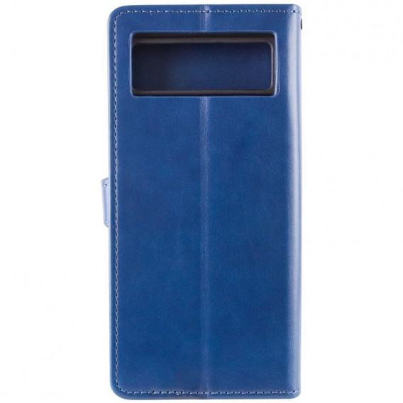 Шкіряний чохол-книжка GETMAN Gallant (PU) для Google Pixel 7 Pro Синій