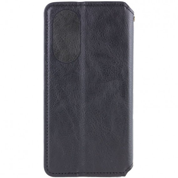 Шкіряний чохол-книжка GETMAN Cubic (PU) для Oppo A98 Чорний