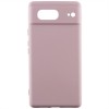 Чехол Silicone Cover Lakshmi Full Camera (AAA) для Google Pixel 7 Розовый / Pink Sand