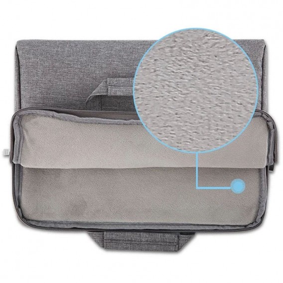 Сумка для ноутбуку Denim with Straps 13/14.2'' Grey