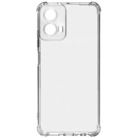 TPU чохол GETMAN Ease logo посилені кути Full Camera для Motorola Moto G24 Безбарвний (прозорий)