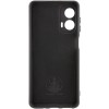 Чохол Silicone Cover Lakshmi Full Camera (AA) для Motorola Moto G24 Чорний / Black