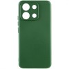 Чохол Silicone Cover Lakshmi Full Camera (AA) для Xiaomi Poco X6 Pro Зелений / Dark green