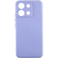 Чохол Silicone Cover Lakshmi Full Camera (AA) для Xiaomi Poco X6 Pro Бузковий / Dasheen