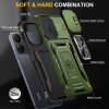 Ударостійкий чохол Camshield Army Ring для Xiaomi Poco X6 Pro Оливковий / Army Green