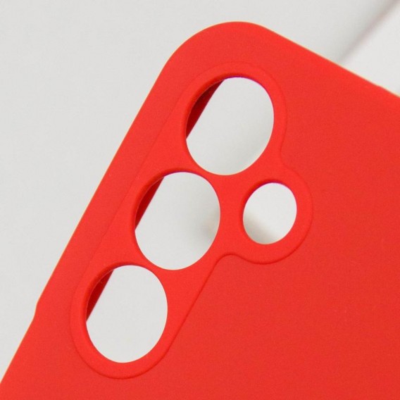 Чехол Silicone Cover Lakshmi Full Camera (AA) для Samsung Galaxy A16 4G/5G Красный / Red