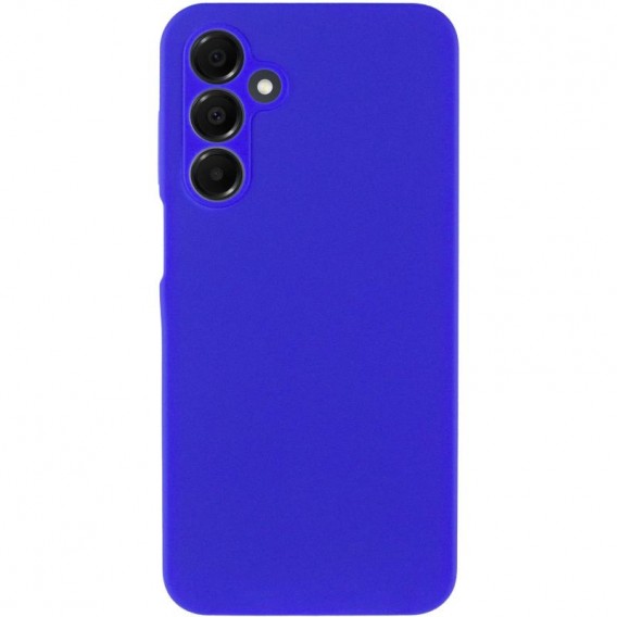 Чехол Silicone Cover Lakshmi Full Camera (AA) для Samsung Galaxy A16 4G/5G Синий / Iris