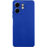 Чохол TPU GETMAN Liquid Silk Full Camera для Samsung Galaxy A31 Синій / Deep navy