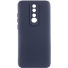 Чехол TPU GETMAN Liquid Silk Full Camera для Xiaomi Redmi 8 Синий / Midnight Blue