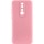 Чохол TPU GETMAN Liquid Silk Full Camera для Xiaomi Redmi 8 Рожевий / Pink