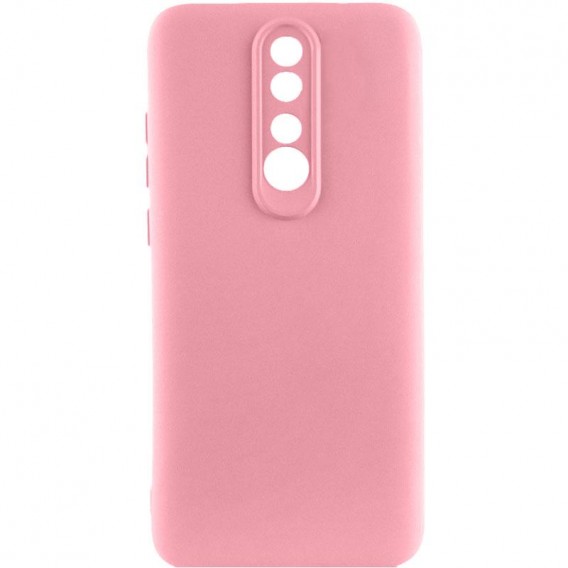 Чохол TPU GETMAN Liquid Silk Full Camera для Xiaomi Redmi 8 Рожевий / Pink