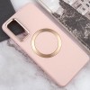TPU чохол Bonbon Metal Style with MagSafe для Samsung Galaxy A15 4G/5G / M15 5G Рожевий / Light Pink