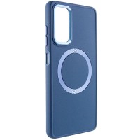 TPU чохол Bonbon Metal Style with MagSafe для Samsung Galaxy A15 4G/5G / M15 5G Синій / Cosmos Blue